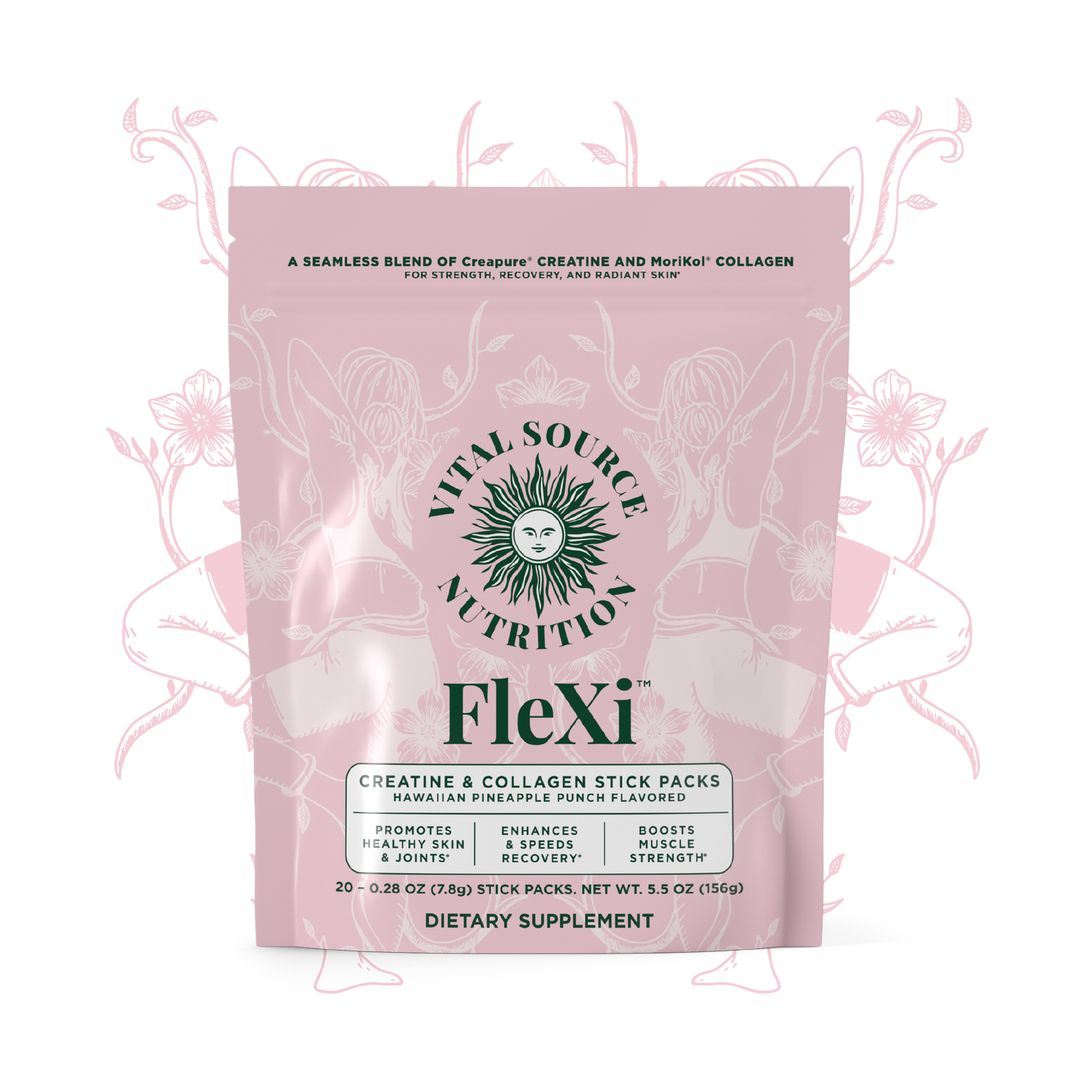 FleXi™ Creatine & Collagen Stick Packs