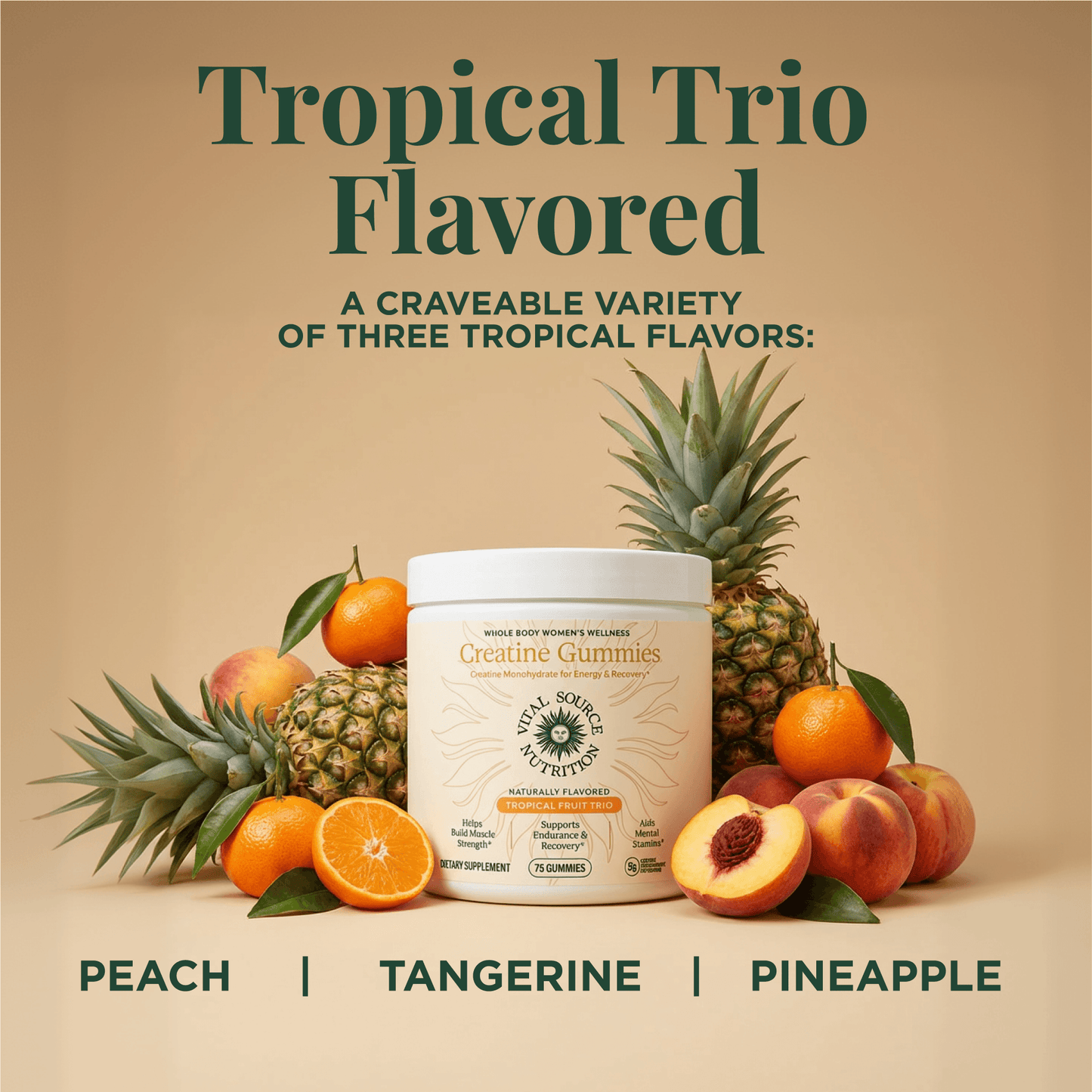 Tropical Trio Creatine Gummies