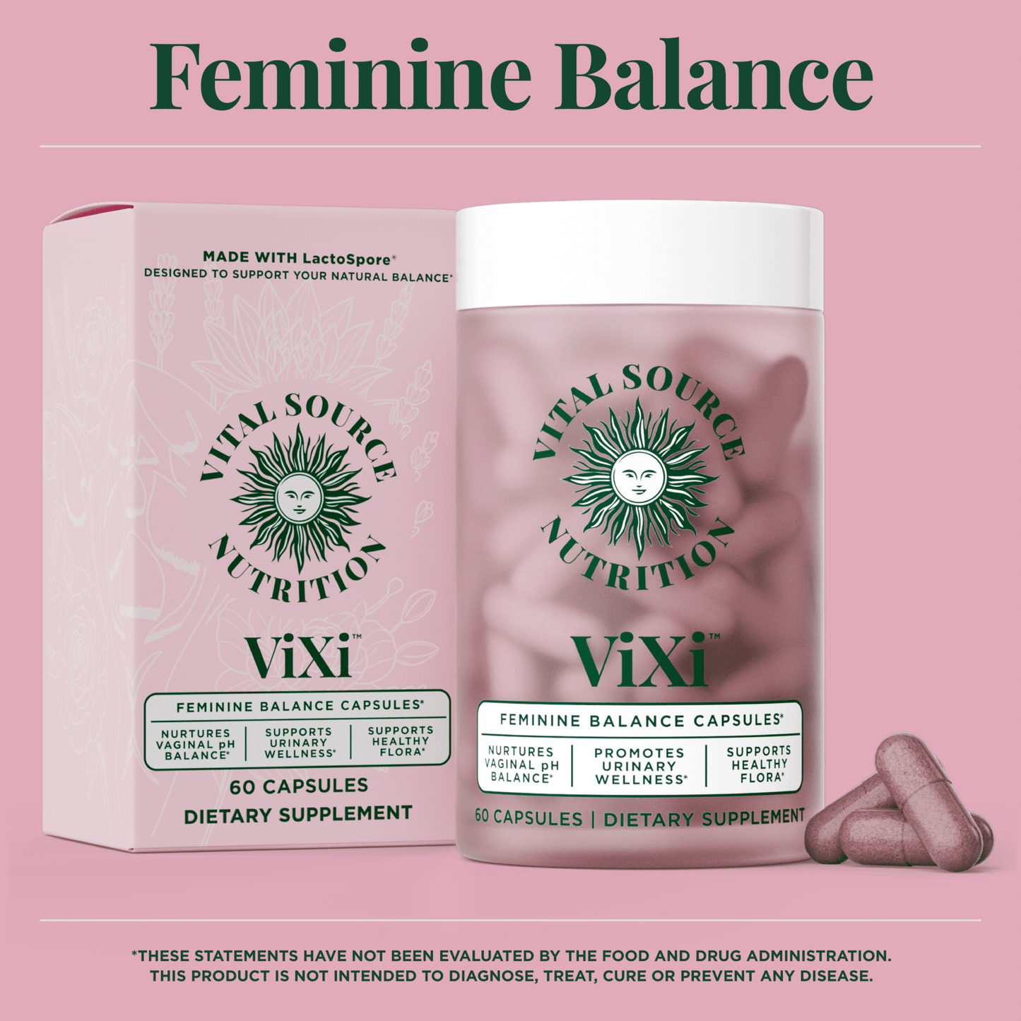 ViXi™ Premium Feminine Balance Capsules