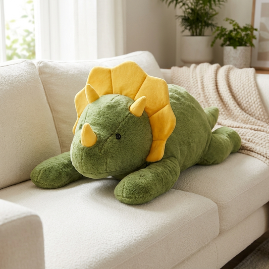 Giant Triceratops Plush
