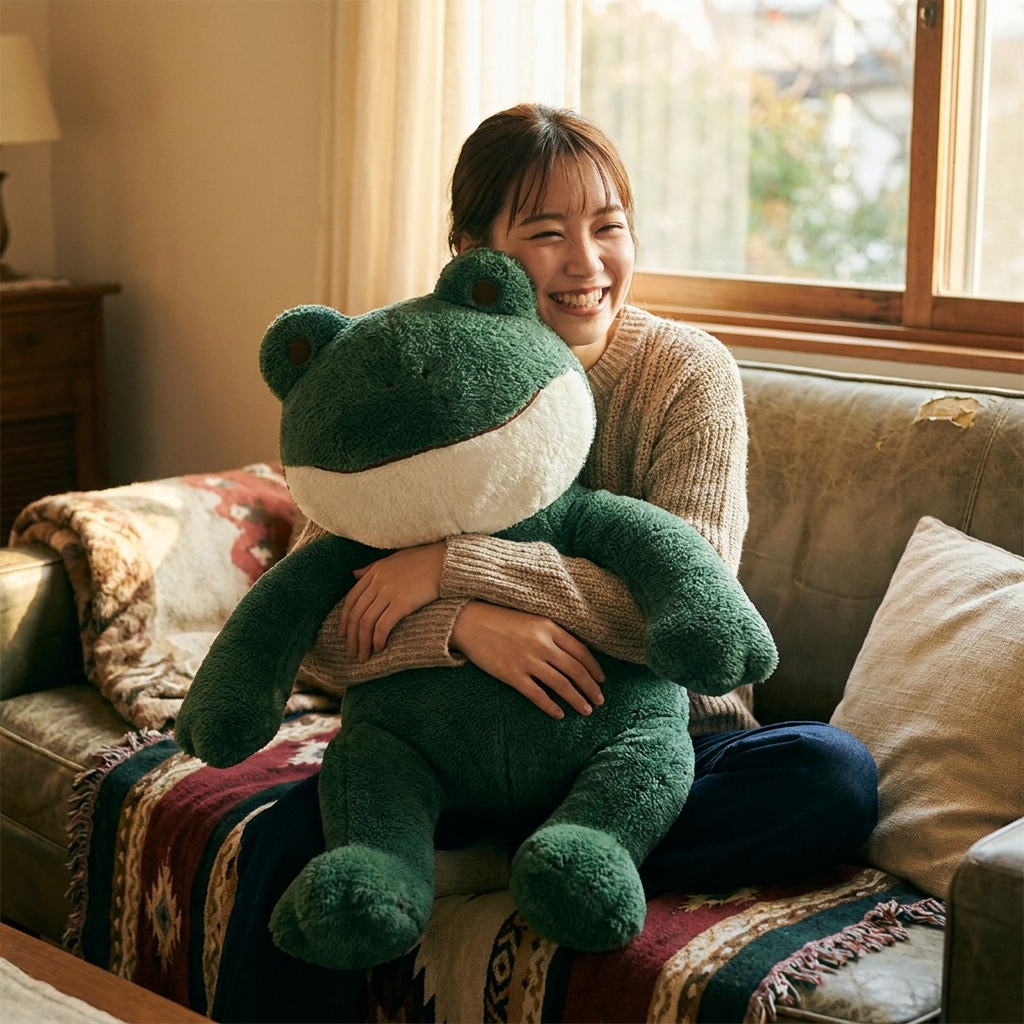 Giant Frog Plush