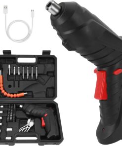 Alternative view of Rechargeable Electric Screwdriver Set 3.6V Cordless with 47 Piece Accessories